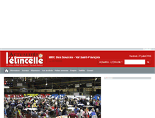 Tablet Screenshot of letincelle.qc.ca
